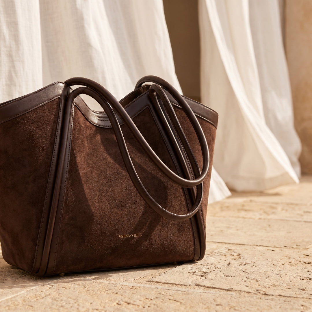 Aurora Suede Shoulder Bag