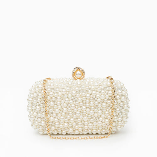 Chantal Perlen Clutch Tasche