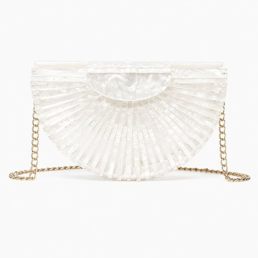 Halo Sunburst Acrylic Clutch