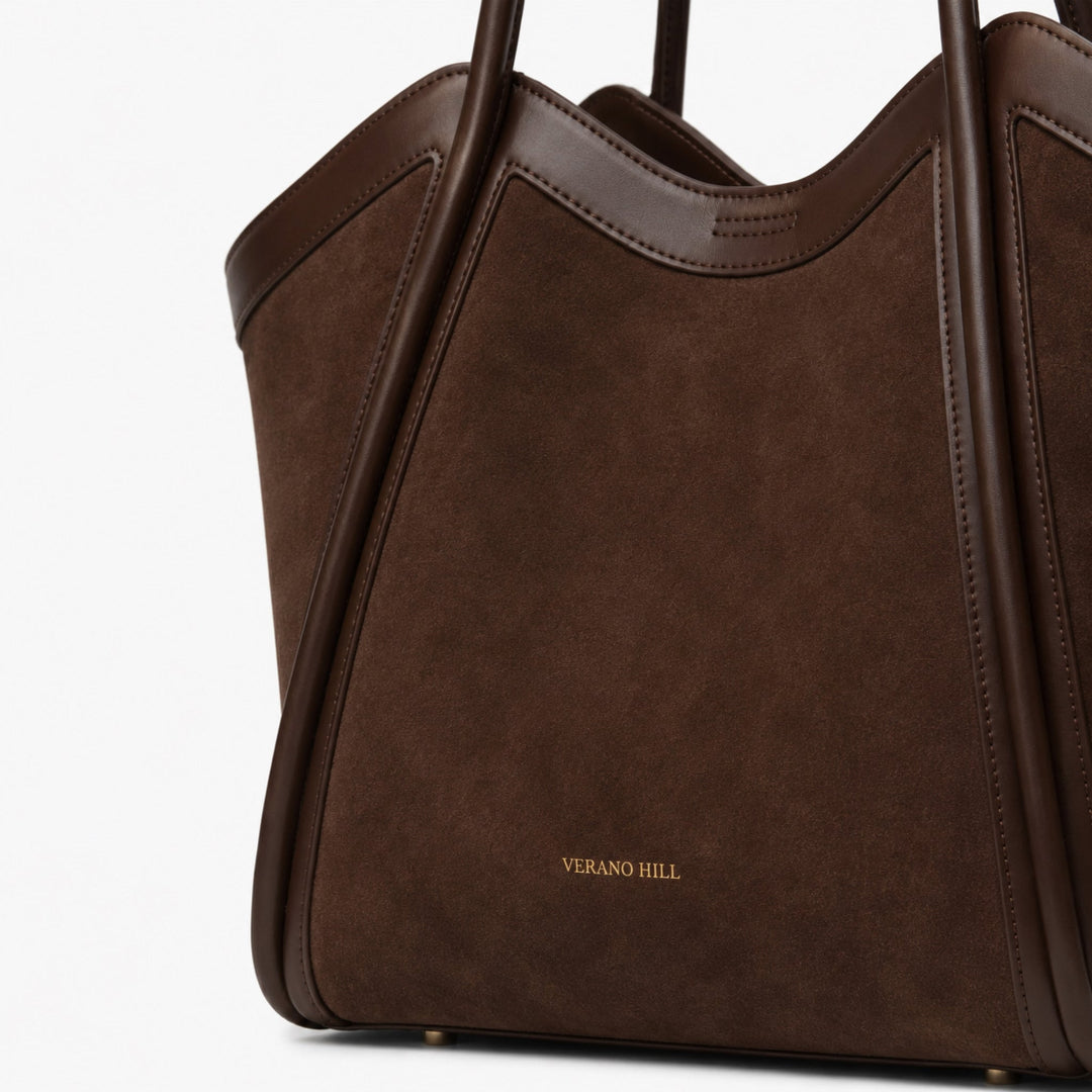 Aurora Suede Shoulder Bag