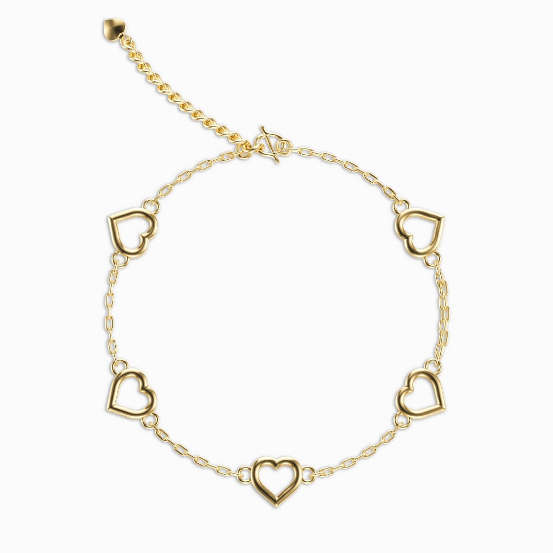 Hearts Anklet