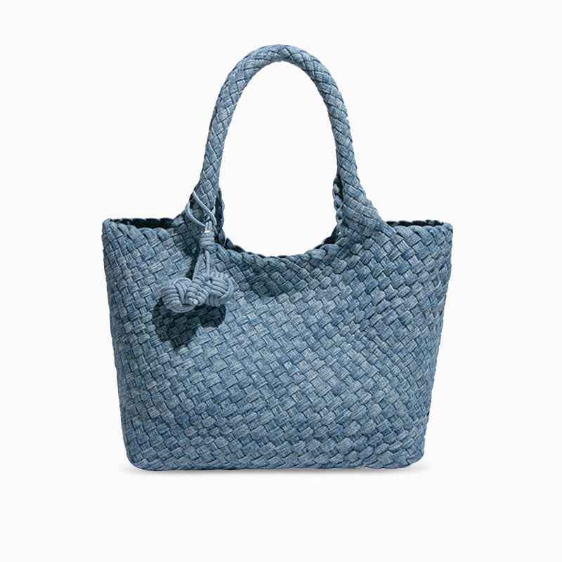 Denim Medium Tote Bag