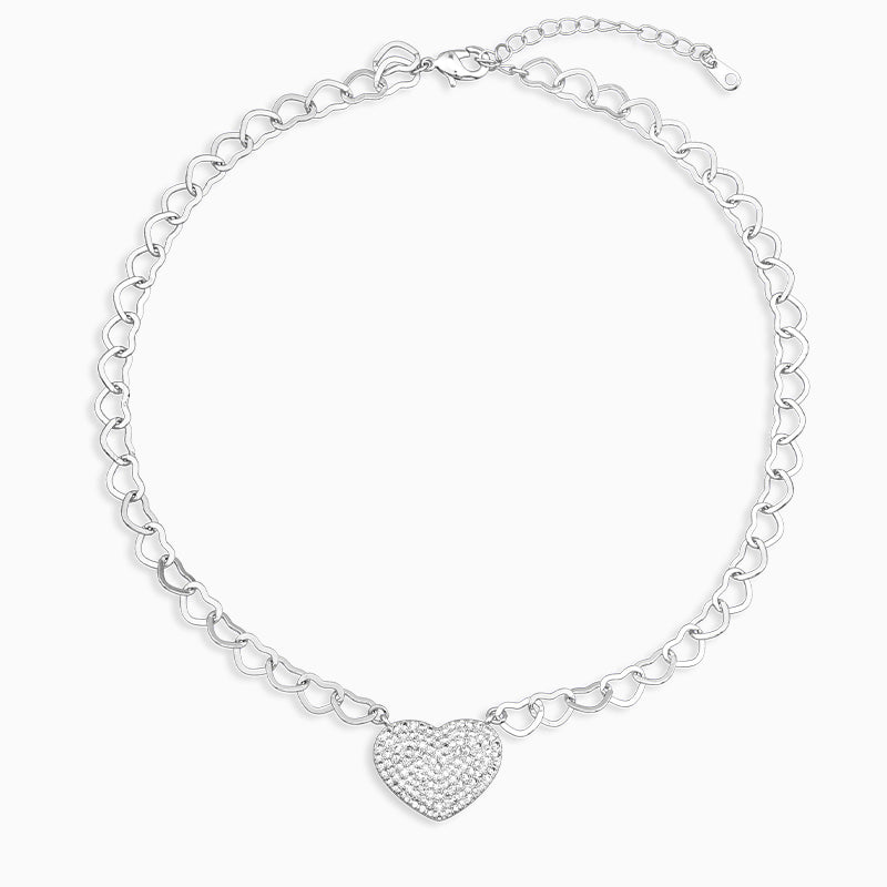 Dazzling Heart Necklace