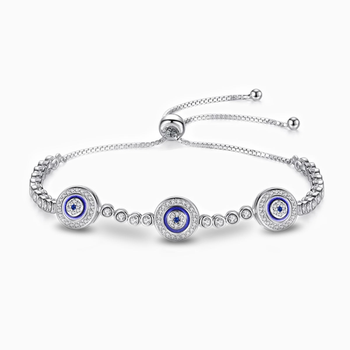 Dazzling Symbolic Evil Eye Jewelry Set